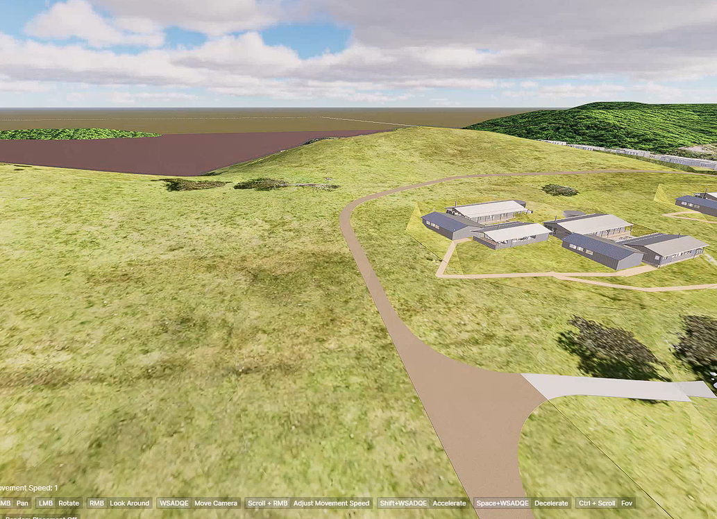 D5 Normal Map Adding grass bump/normal map to aerial photo texture on large site ...
