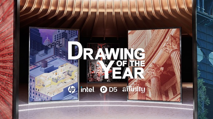 ARCHISOURCE Drawing of the Year 2026 - Press Release Header