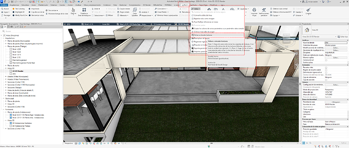 Texturas en Revit 05