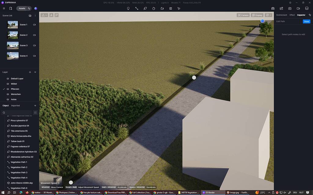 Problem with vegetation path - Get Help - D5 RENDER FORUM