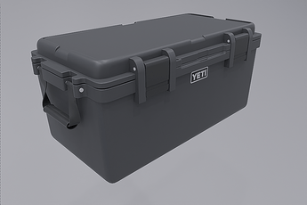 YETI - LoadOut 60 GoBox Case (Charcoal)