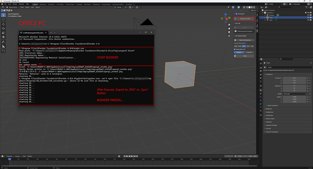 D5 Sync to Blender 4.0 - Get Help - D5 RENDER FORUM