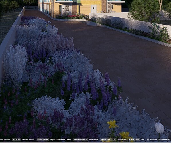 scatter textue missing