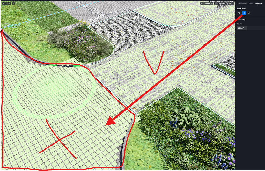 Advanced brush doesn't work inside Scatter - Tech Support - D5 RENDER FORUM