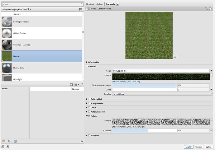 Texturas en Revit 03