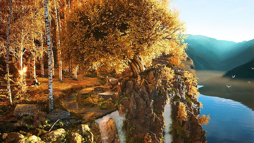 Rings of Power - Lindon Elven Forest - Gallery - D5 RENDER FORUM