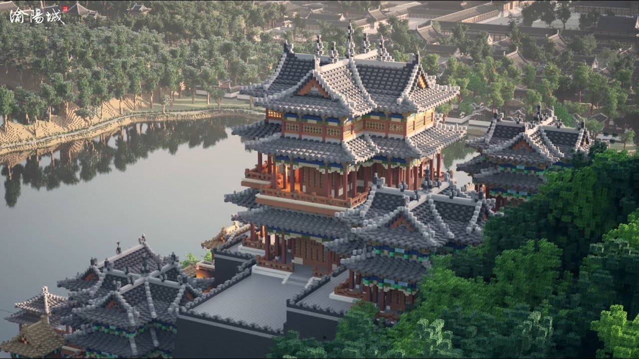 Minecraft: How to build a Ultimate Japanese Pagoda Minecraft Map