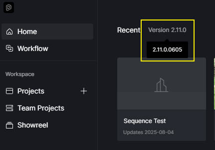 2.11 Build Version