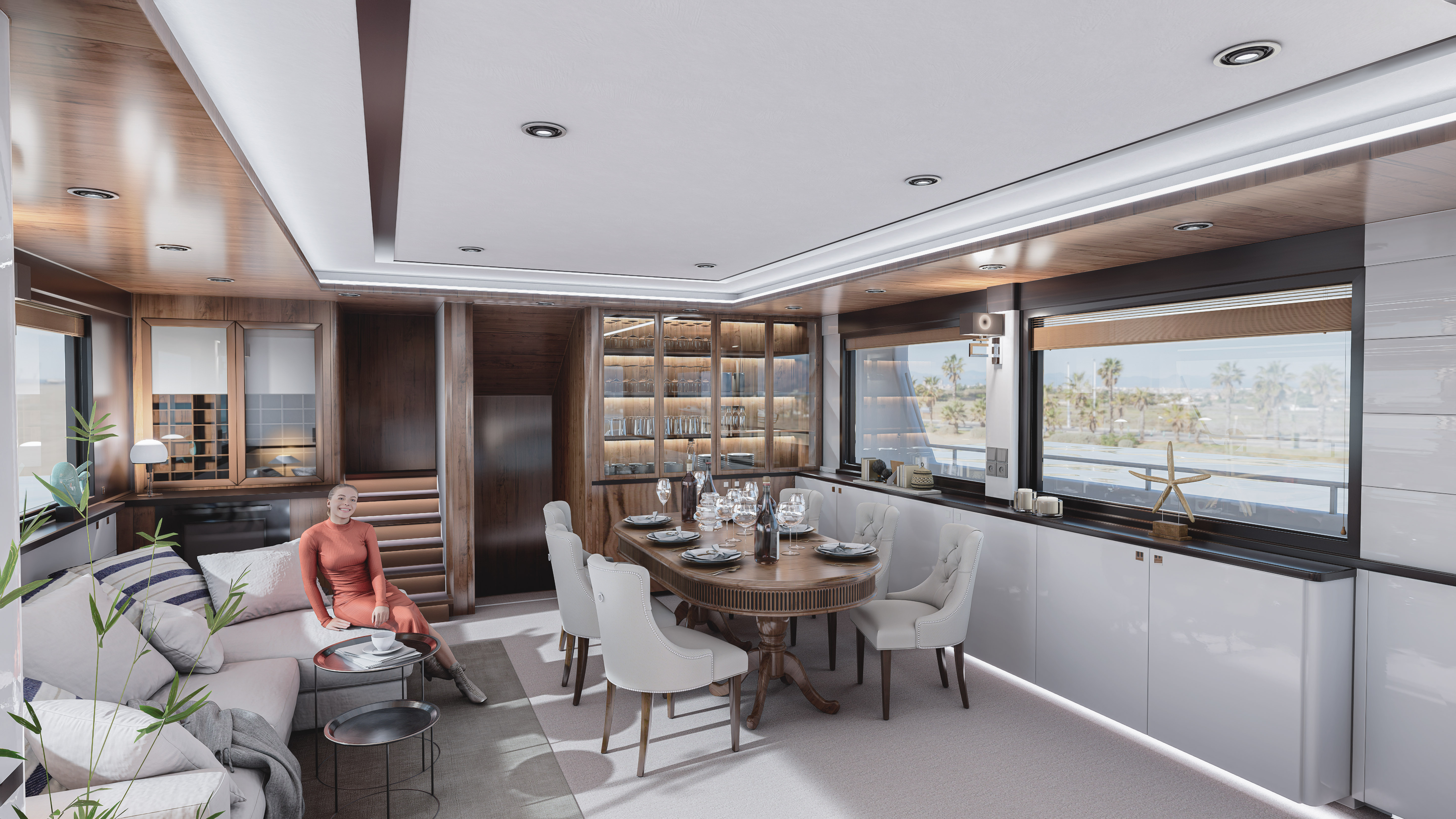 Bering 77 yacht - Gallery - D5 RENDER FORUM