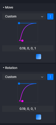 custom settings