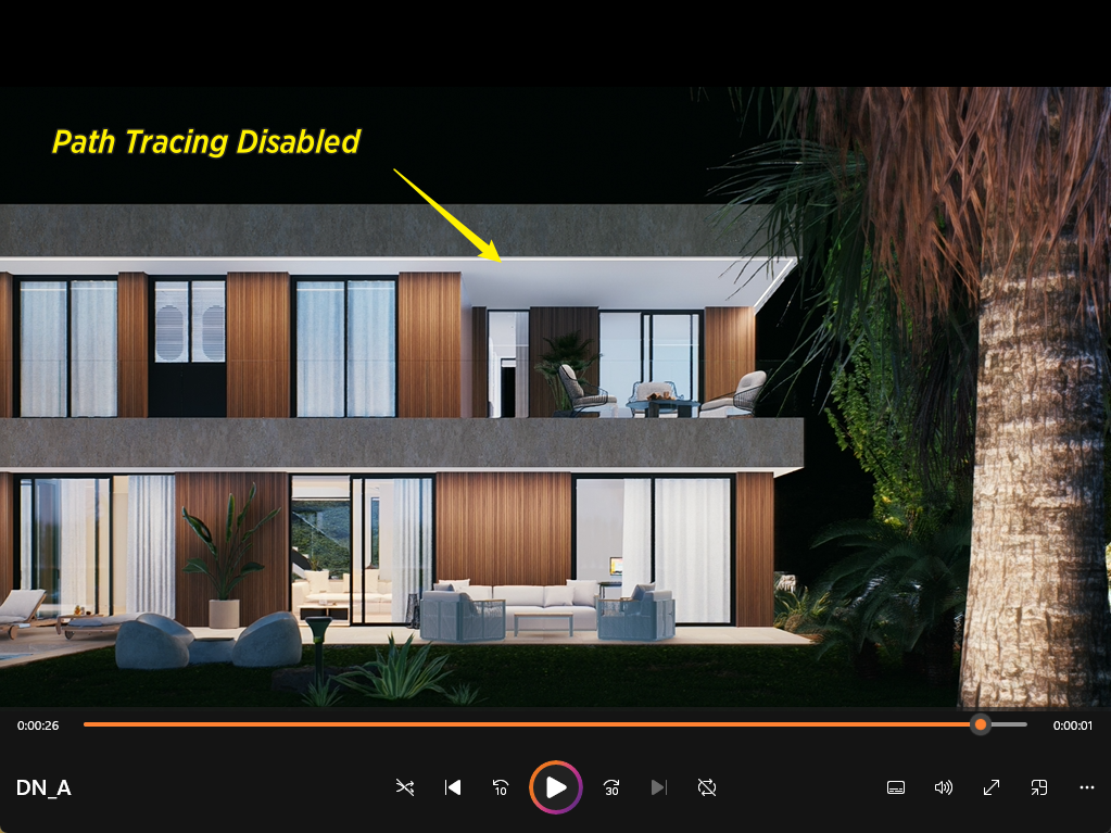 Interior spaces appear overexposed in final render - Tech Support - D5 ...