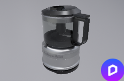 KitchenAid - Food Chopper (Contour Silver)
