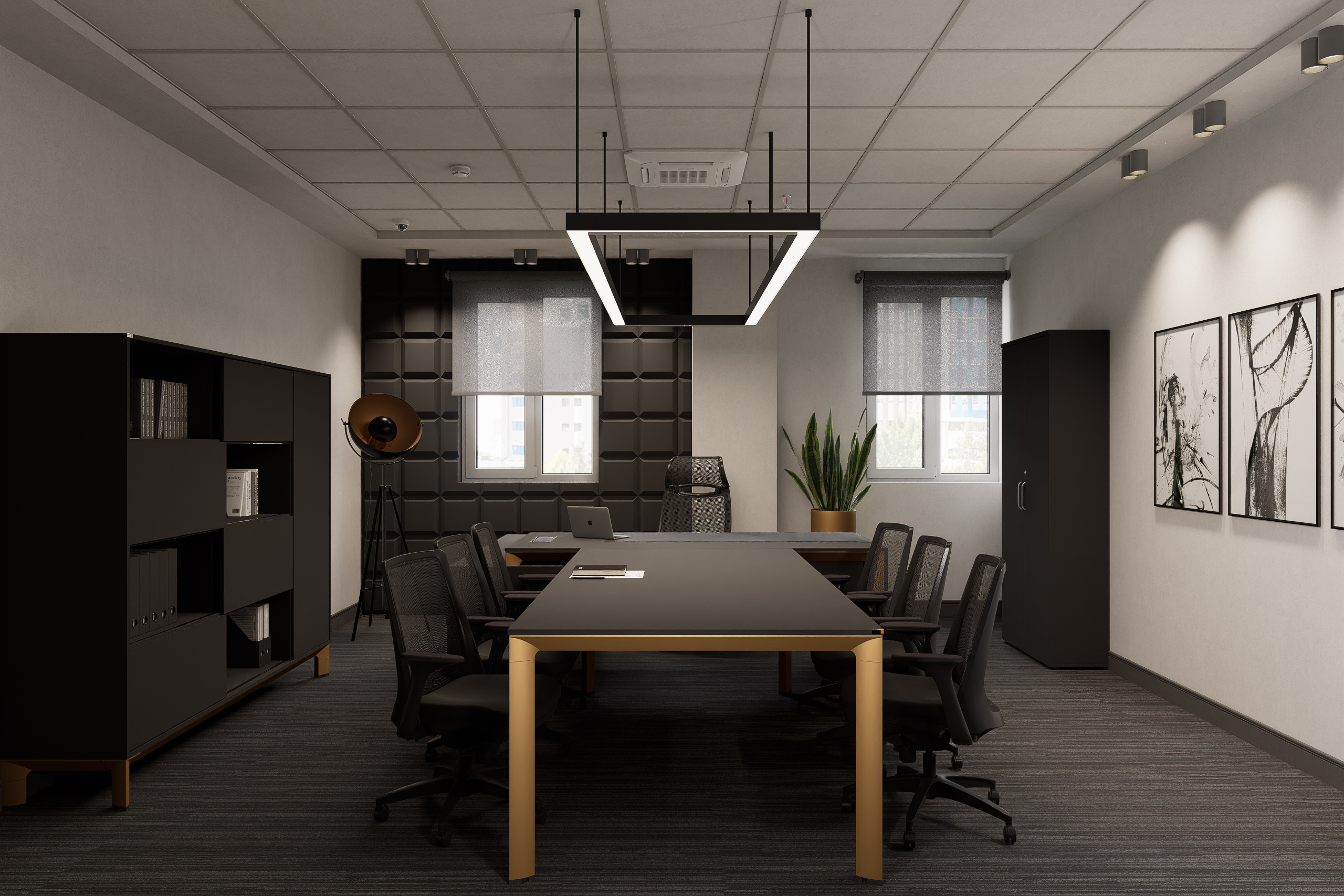 Speed Ramp Animation of Several Office Spaces - Gallery - D5 RENDER FORUM