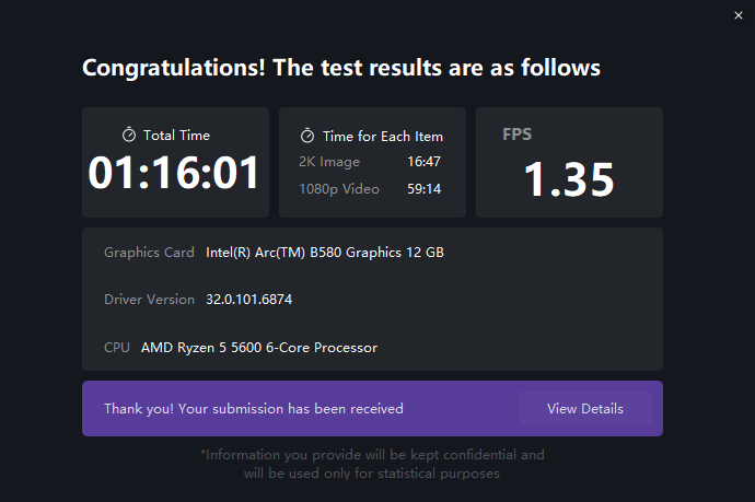 PC1 Benchmark