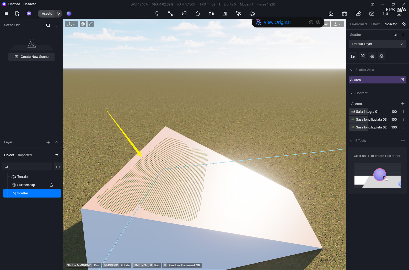 Advanced Brush not responding to elevation - Get Help - D5 RENDER FORUM
